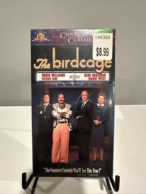 Birdcage 1996 Robin Williams Comedy Movie VHS Sealed Watermark - Image 1 of 4