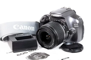 Canon EOS 1100D DSLR + 18-55mm Objektiv, 32GB Karte, Ladegerät - 4.314 Auslösungen - Bild 1 von 6