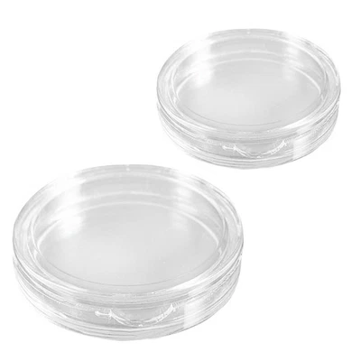 Transparent Small Plastic Coin Box, 10 Pcs 18mm & 10 Pcs 20mm X4C67730 - Image 1 of 4