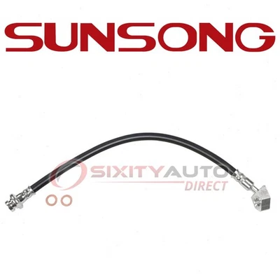 Sunsong Front Right Brake Hydraulic Hose for 1995-1997 Nissan Pickup - Hoses af - Изображение 1 из 4