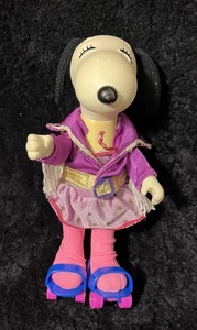 Vintage Peanuts Snoopy Belle Roller Skating OUTFIT ONLY Knickerbocker Fashion - Picture 1 of 4