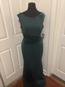 Vince Camuto durchgehendes Kleid festliches Kleid Größe 16 grün - Bild 1 von 9