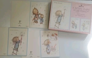 12 Hallmark “A Betsey Clark Christmas” Vtg 1970’s Boxed Cards Unused  - Picture 1 of 5
