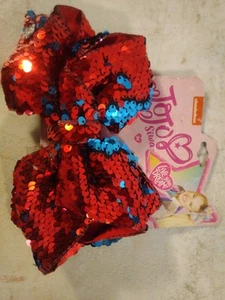 Girls Hair Bows Clip JoJo Siwa Bow Collection Red Blue Girl Accessories - Picture 1 of 2