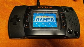 Atari Lynx II 2 Handheld Console with updated speaker, LCD screen, games & more