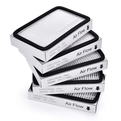 5 Pack for Kenmore EF-2 86880 Exhaust Vacuum HEPA . to Replace Sears Part # 2... - Image 1 of 4