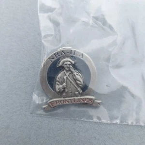 NRA ILA Frontlines National Rifle Association Hat Lanyard Jacket Pin NEW - Picture 1 of 2