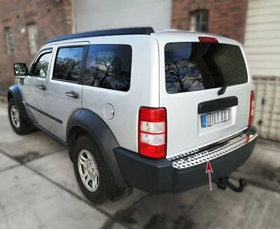 Protector de Parachoques trasero compatible Dodge Nitro 2005-2011 Acero Inox. - Imagen 1 de 4