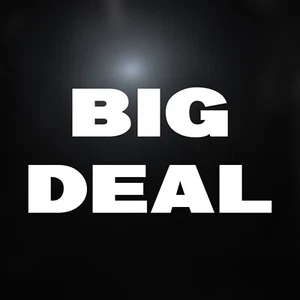 Big Deal Sticker - Big Deal Decal - Picture 1 of 1
