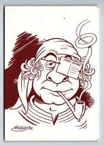 Pirate signed Auguste 1984 - CPC member Postcard - Picture 1 of 2