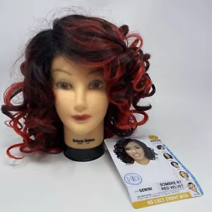 Sis Sister Wig Hd Lace Front Wig Red Velvet 4.5” Hand-Tied Part NWT - Picture 1 of 13