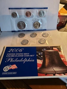 2006 P&D US MINT UNCIRCULATED COIN SET COA SEALED UNOPENED BOX 20 COINS - Picture 1 of 4