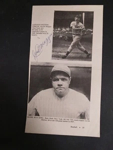 Joe DiMaggio signed Magazin Clipping JSA zertifiziert Autogramm LOA NH - 1s # - Bild 1 von 4