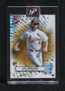 2023 Topps Pristine Gold Pulsar Refractor /50 Alec Burleson #216 Rookie RC