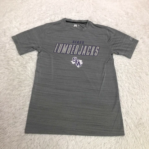 Russell Stephen F Austin Lumberjacks Baseball T Shirt Mens Medium Gray SFASU Cover