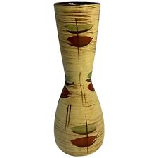 Vtg 50-60’s BODO MAN’S BAY KERAMIK  503-17  Hand Painted Vase W German Pottery