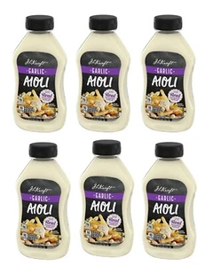 Kraft Garlic Aioli, Creamy and Flavorful Spread - 12 oz Bottle (6 Pack) - Picture 1 of 24
