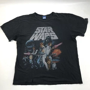 Star Wars Fifth Sun Movie Graphic Print Worn-Look Faded T-Shirt Men’s Size L - Picture 1 of 13