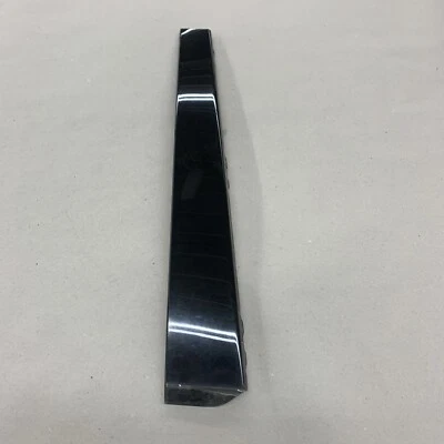 Lincoln Navigator 07-17 OEM pasajero delantero puerta derecha moldura de pilar negro #0743 Foto 1 de 4