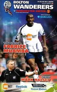 Bolton Wanderers v Manchester United 2009-2010 Premier League 27/03/2010 - Picture 1 of 1