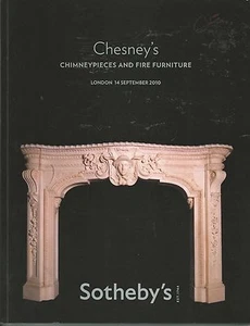 SOTHEBY'S CHESNEY’S Architectural Elements Chimney Fire Furniture Fireplace Cat - Imagen 1 de 1