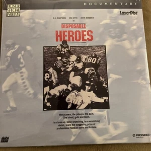 Disposable Hereos Pioneer Special Interests Documentary LaserDisc Unopened - Picture 1 of 3