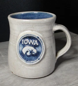 Iowa Hawkeyes hand made Pottery Mug - Picture 1 of 4