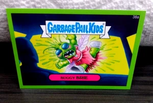 2015 Garbage Pail Kids Series 1 Green Border "BUGGY BRIE" #38a Sticker Card - Picture 1 of 1