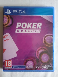 Poker Club PS4 Playstation 4 In Stock BRAND NEW and SEALED Fast and Free Postage - Picture 1 of 8