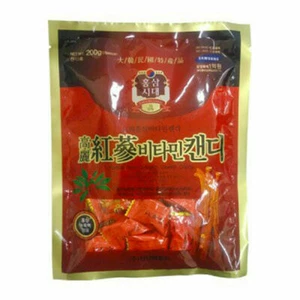 Korean Red Ginseng Vitamin Candy Red Ginseng Extract Candy Snack 200g - Picture 1 of 3