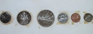 1966 Canada Silver PL Year Set. UNC COINS - Picture 1 of 6
