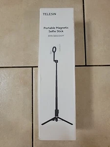 Telesin Magnetic Selfie Stick Tripod - New With Remote - Picture 1 of 6