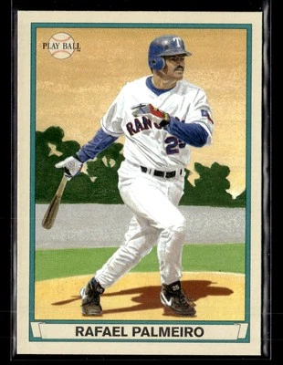 2003 Upper Deck Play Ball #72 Rafael Palmeiro Red Backs - Image 1 of 2