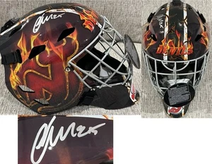 Jacob Markstrom Signed New Jersey Devils FULL SIZE Goalie Mask Helmet - Picture 1 of 9
