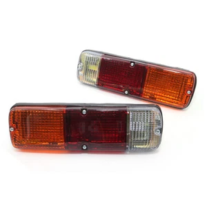 PAIR LH RH TAIL LIGHT LAMPS FIT TOYOTA LAND CRUISER FJ40 FJ43 FJ45 HJ47 1960-84 - Picture 1 of 6