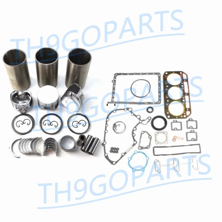 Overhaul Gasket Pistons Rebuild Kit For Yanmar Excavator Loader 3T84HL 3T84HLE - Image 1 of 1