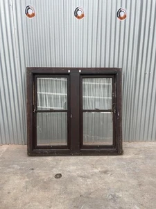 Timber Double Hung Twin Sash Window - 1435w X 1405h X 155d - Picture 1 of 6