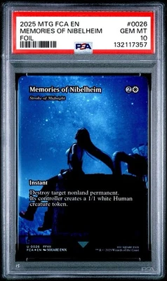 2025 MTG Final Fantasy MEMORIES OF NIBELHEIM Foil #0026 * PSA 10 - Image 1 of 2