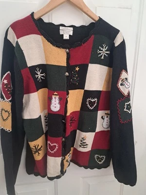 Christopher banks Christmas holiday sweater xl - Image 1 of 2
