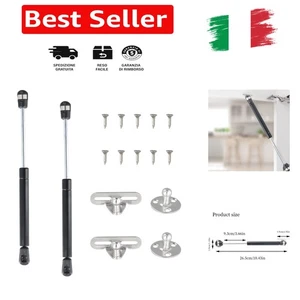 2 Pezzi Molla a Gas 200N, Pistoni per Cucina, Pistoncini per Mobili, Pistone ... - Foto 1 di 9