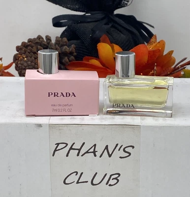 Prada Prada 2 x 0,2 OZ eau de parfum oriental amaderado mini fragancia para mujer Foto 1 de 4