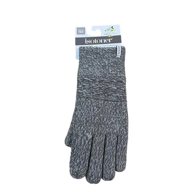 Guantes Isotoner SmartDri y SmartTouch para mujer gris jaspeado talla única nuevos con etiquetas Foto 1 de 4