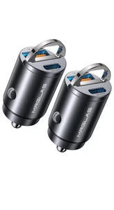 MRGLAS 2-Pack 90W USB C Car ChargerSuper Mini Metal Car Charger Fast Charging... - Picture 1 of 1