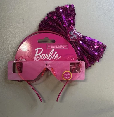Juego de gafas de sol y diadema Barbie 100% protección UV nuevo Foto 1 de 2