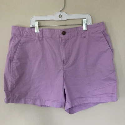 Pantalones cortos de ciudad para mujer Gap; 5 pulgadas; lavanda; talla 10 Foto 1 de 4