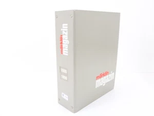 Märklin Zeitschrift 12x "Märklin Magazin" Jahrgänge 1998 bis 1999 im Klemmordner - Bild 1 von 3