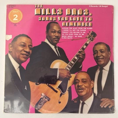 The Mills Brothers- Songs You Love To Remember 2xVinyl 12" IMPORT NEW SEALED - Image 1 of 4
