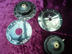 Vintage Electric Resistance Co. Ltd Rotary Regavolt dials (box71) - Picture 1 of 11