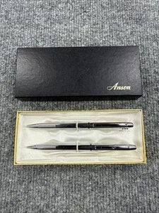 Vintage Anson 360 Pen Pencil Set Jewelry Quality Steel Writing Instrument  - Picture 1 of 10
