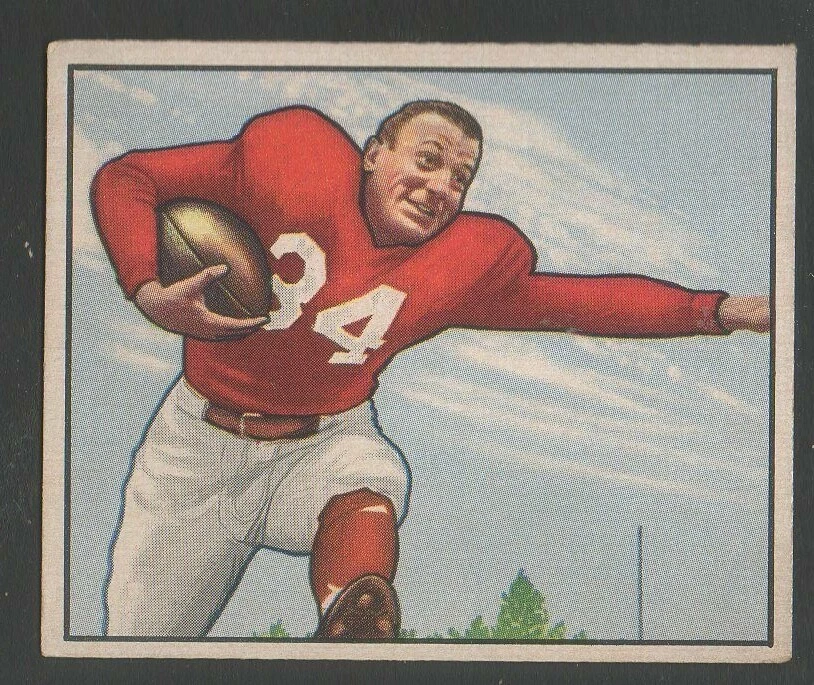 1950 Bowman Football Card #93 Marlin "Pat" Harder-Chicago Cardinals Ex Mint Card - Image 1 of 1